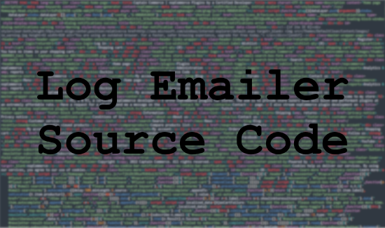 Log Emailer Source Code